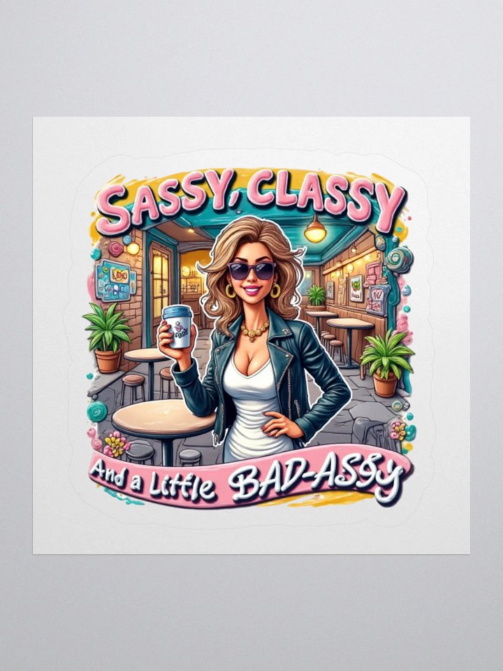 Sassy & Classy Kiss Cut Stickers product image (1)