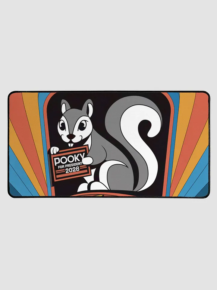 Desk Mat: Pooky For president 2028 Funky, symetrical product image (1)