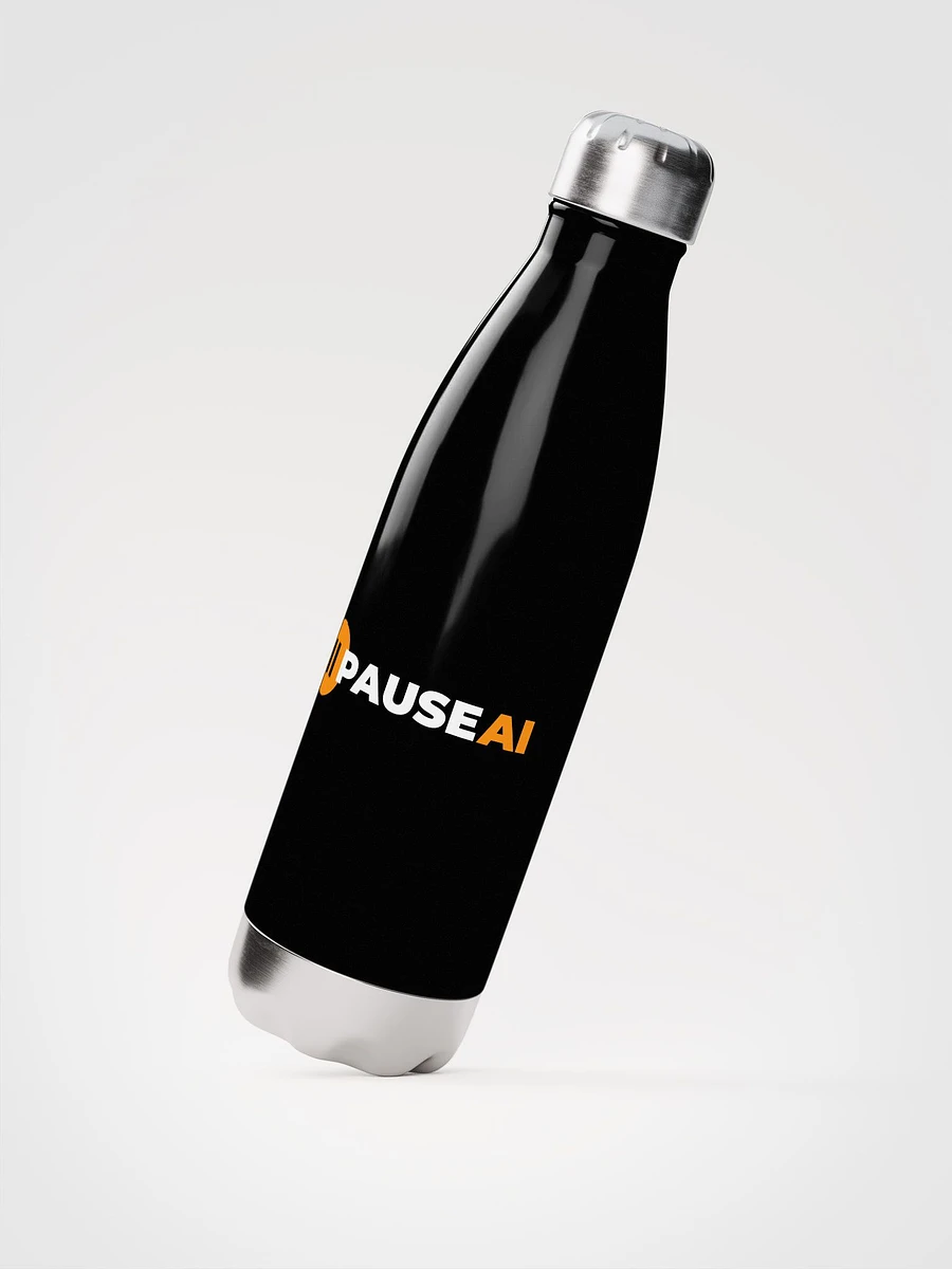 Black Pause AI Water Bottle product image (2)