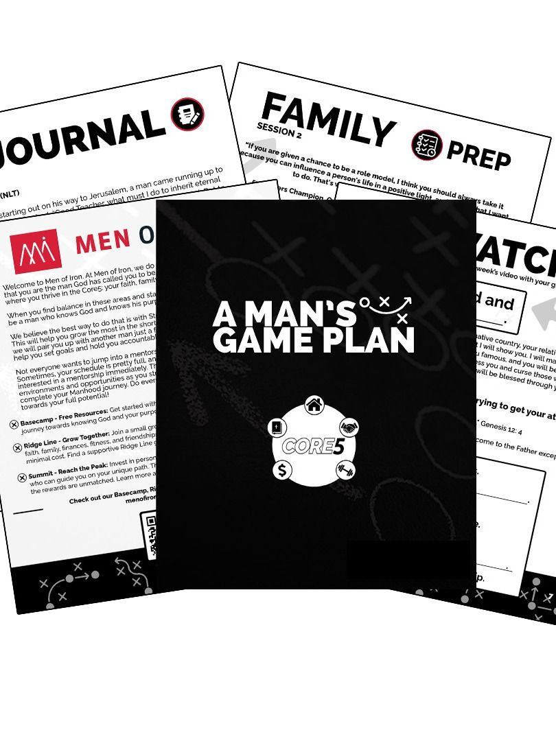 A Man's Game Plan Series Leader Pack product image (2)