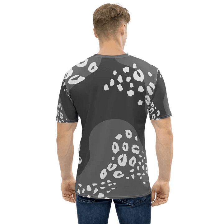 Wild Grey Leopard All-Over Tee product image (1)
