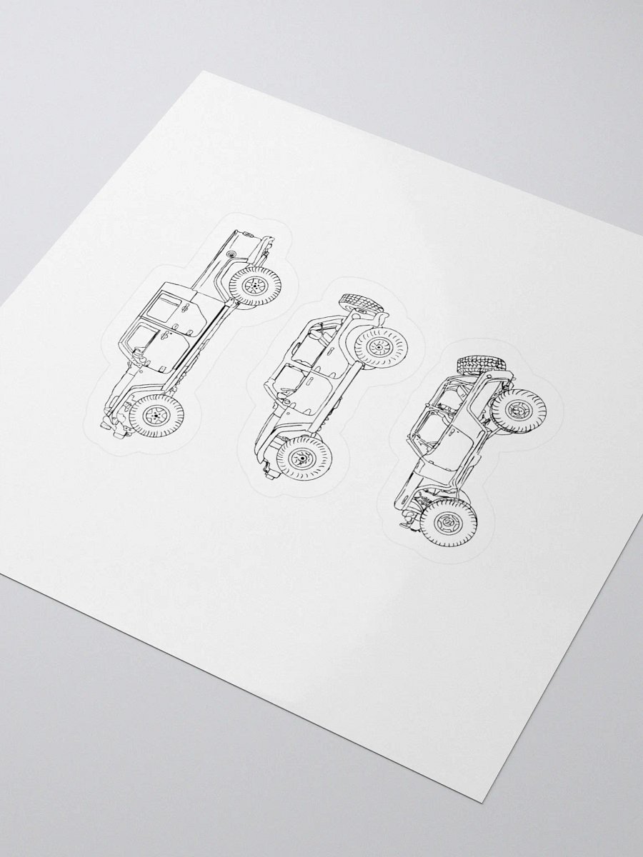 3 Models Sticker product image (3)