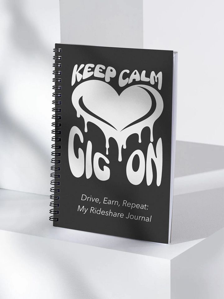 Keep Calm, Gig On Spiral Notebook Journal product image (1)
