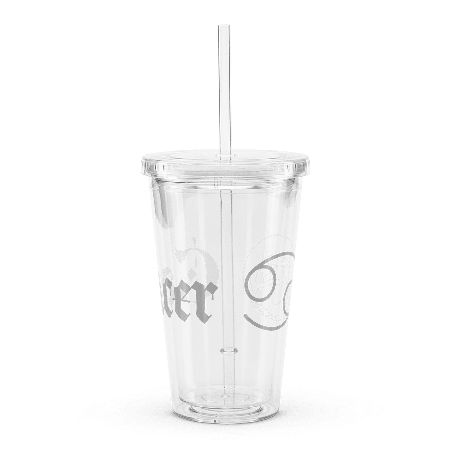 Zodiac Cancer Clear Tumbler product image (4)