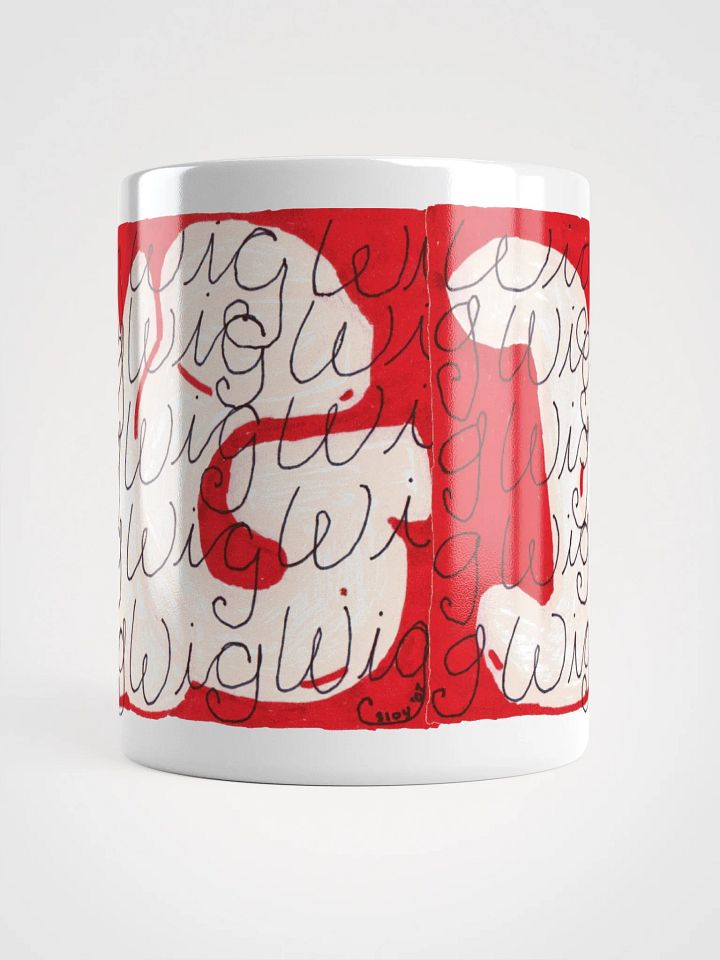 Big Wig White Glossy Mug product image (1)