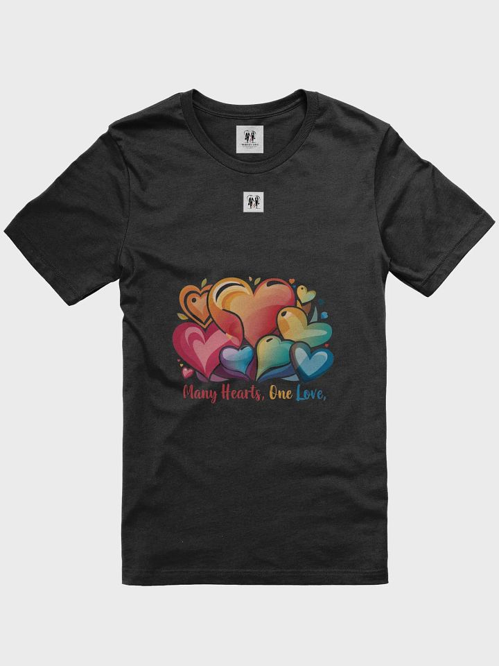 Many Hearts One Love Graphic T-Shirt product image (1)