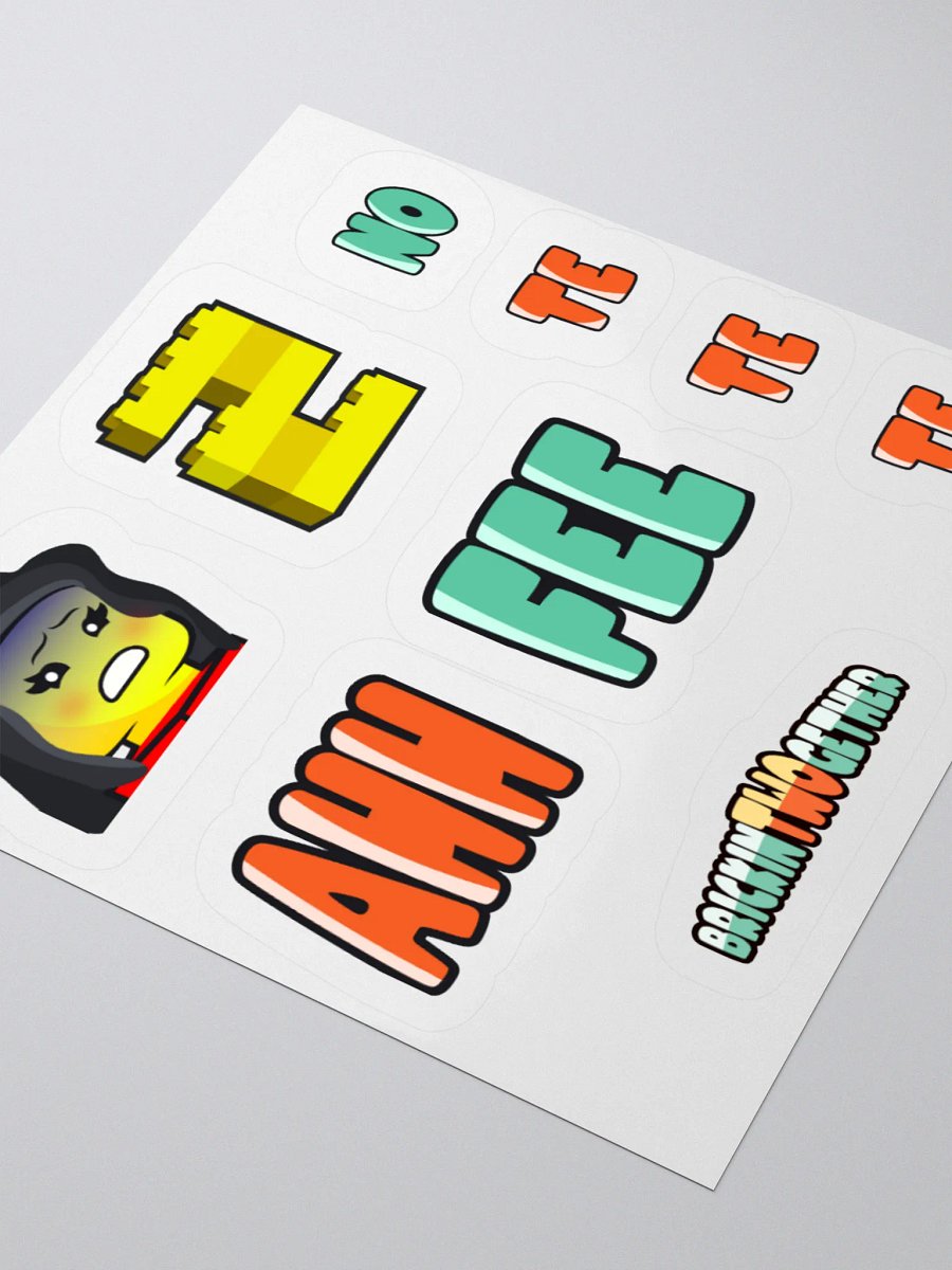 BrickinTwogether Sticker Sheet product image (5)