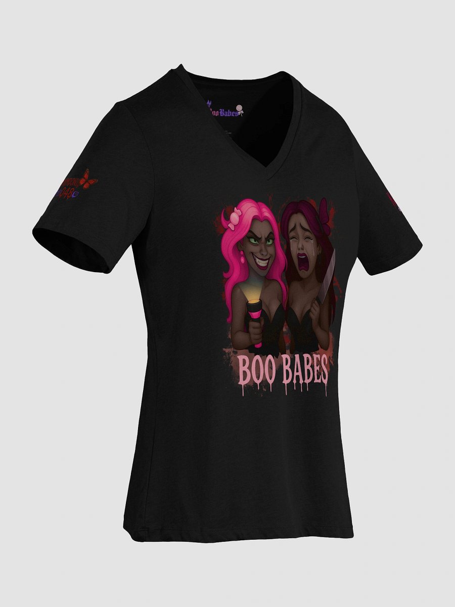Boo Babes X Ghouls Manor WOMENS VNECK product image (56)