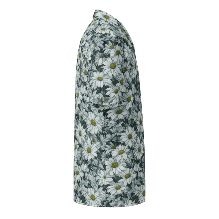 Floral Pattern Field of Daisy Flowers Hawaiian Shirt product image (4)