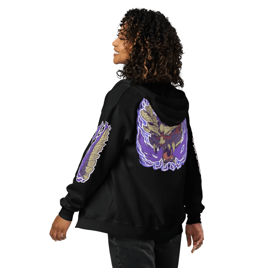 Magnamalo (Alt Design) Zip-Up Hoodie product image (13)