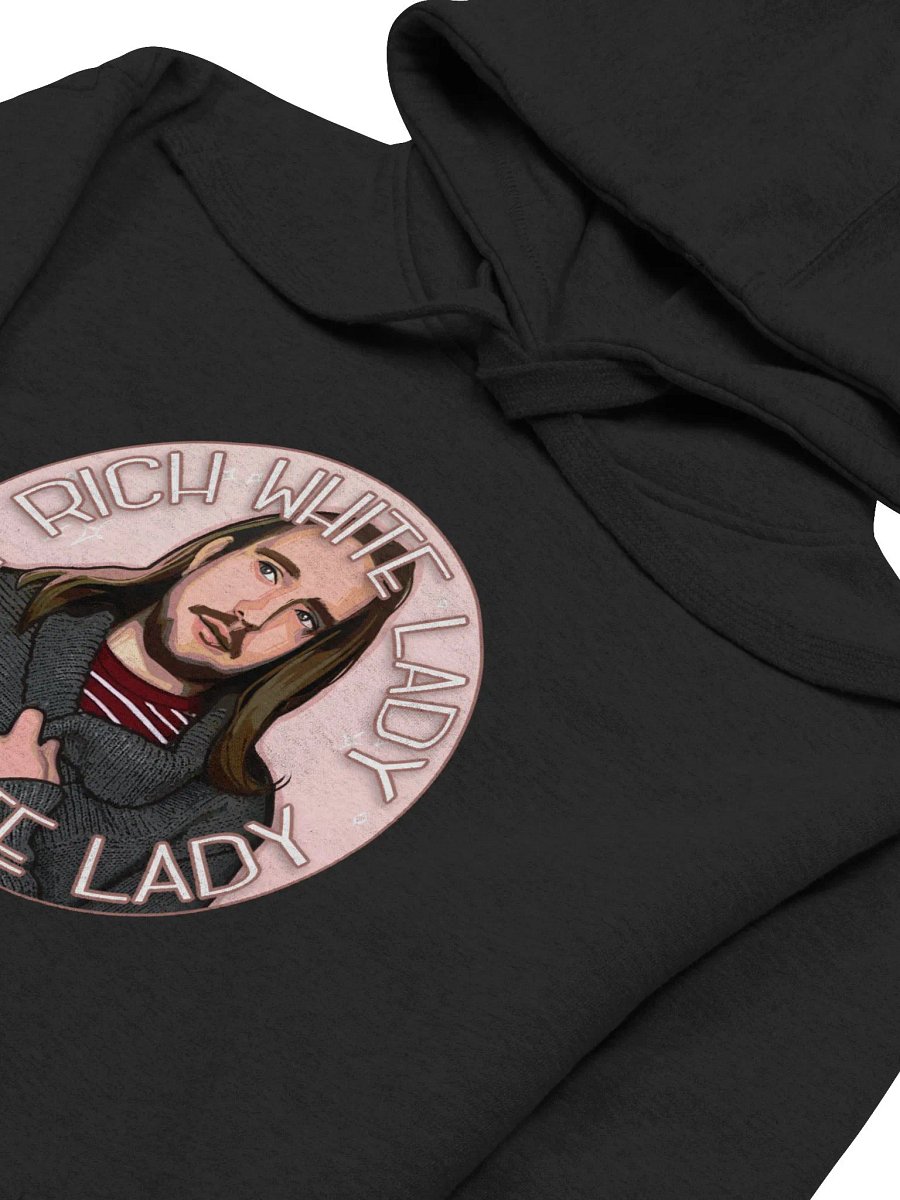 Rich White Lady Portrait Hoodie product image (4)