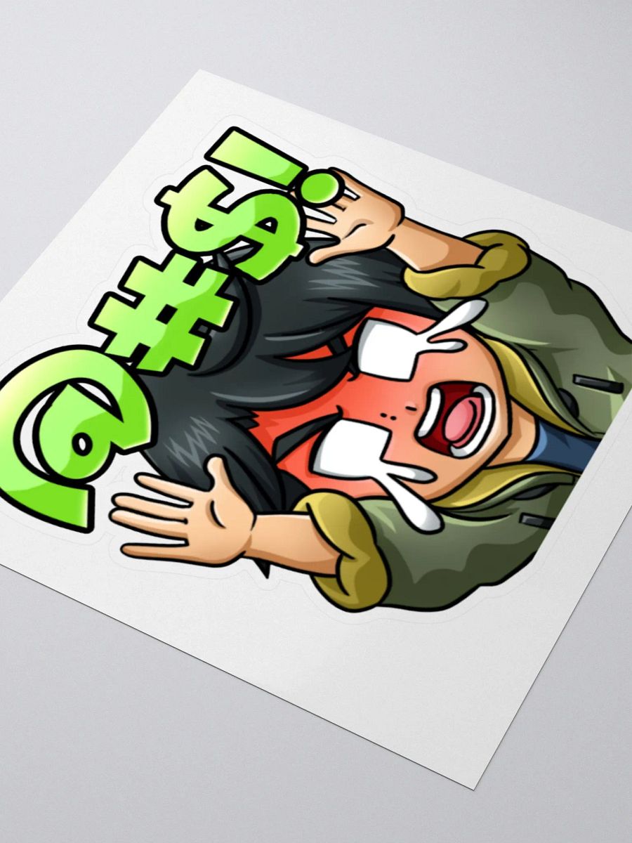 Grizexia Rage Emote Sticker product image (3)
