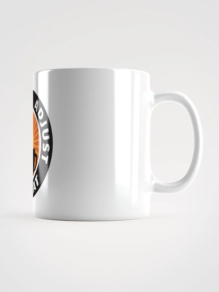 Coffee Adjust Repeat - White Mug product image (1)