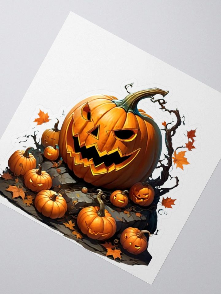 Scary Pumpkins Sticker product image (4)