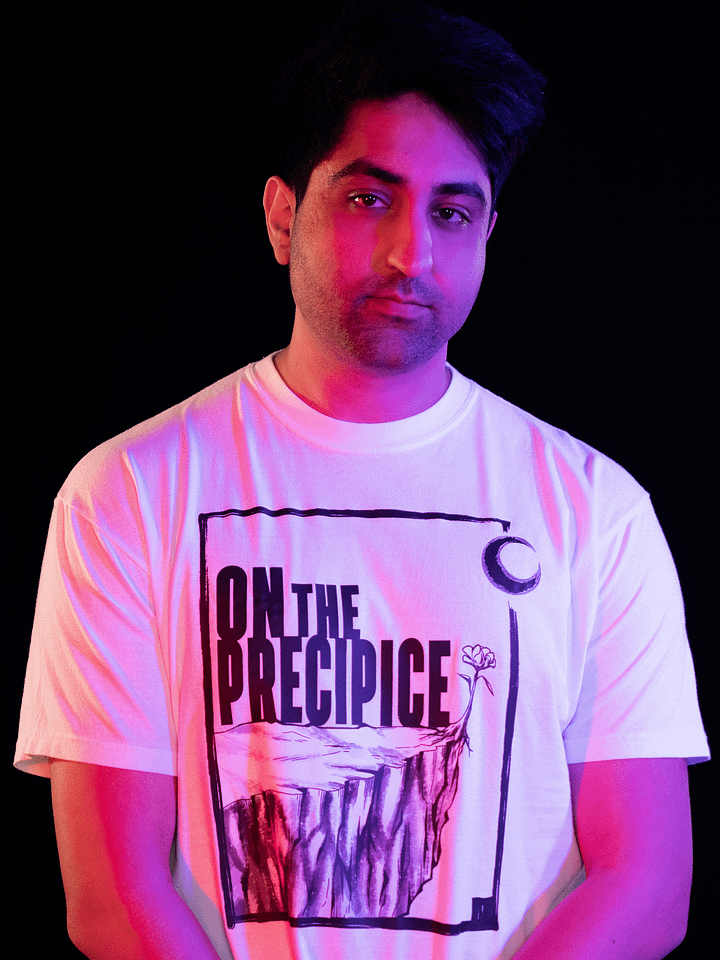 On The Precipice White T-Shirt product image (1)