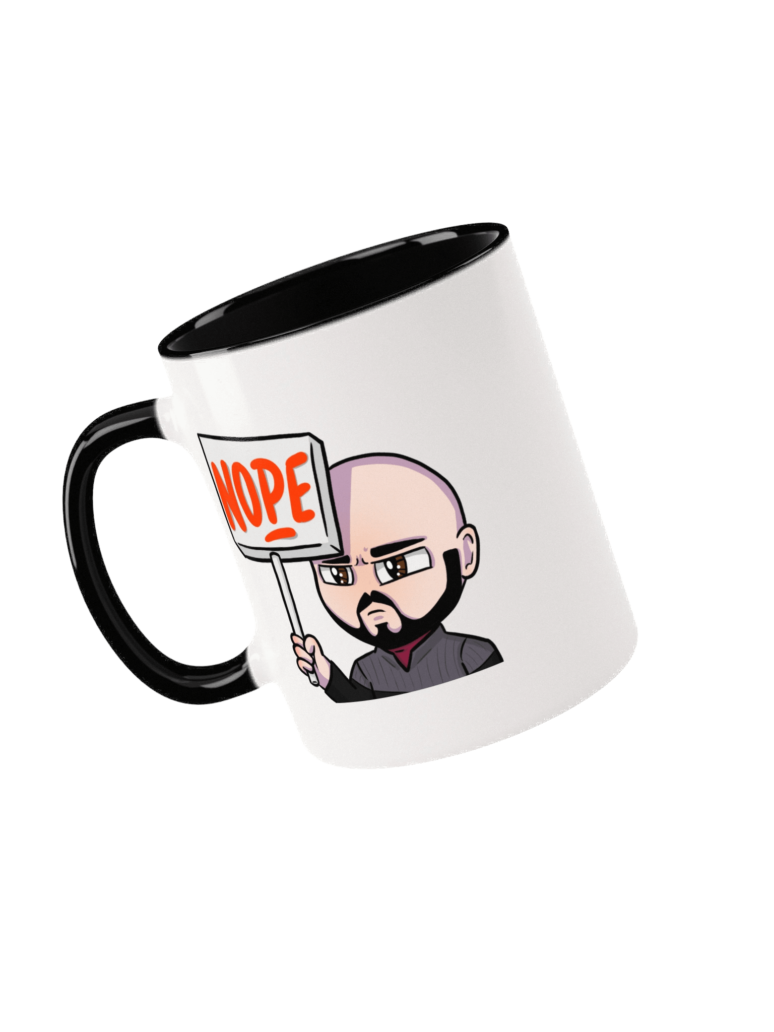 Colorful Nope Ceramic Mug product image (1)