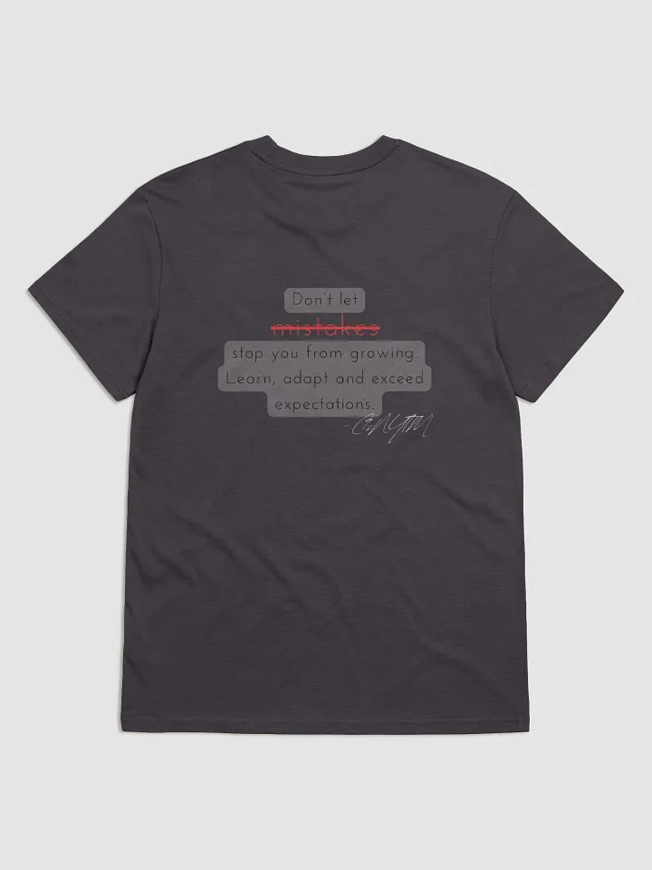 Mistakes Unisex ORGANIC T-Shirt product image (11)