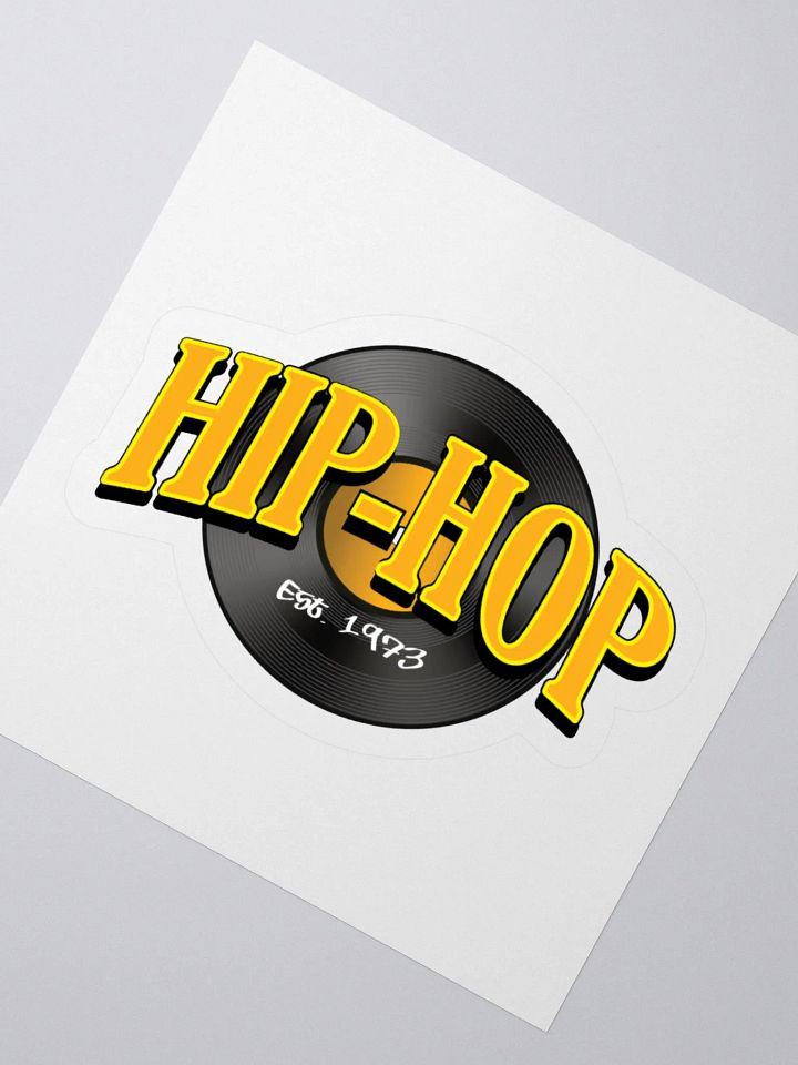 Hip-Hop 1973 - Kiss Cut Stickers product image (1)