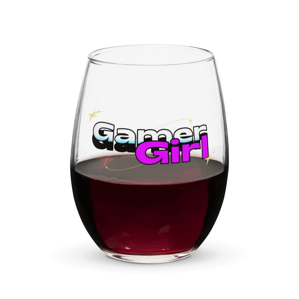 Gamer Girl Wine Glass product image (5)