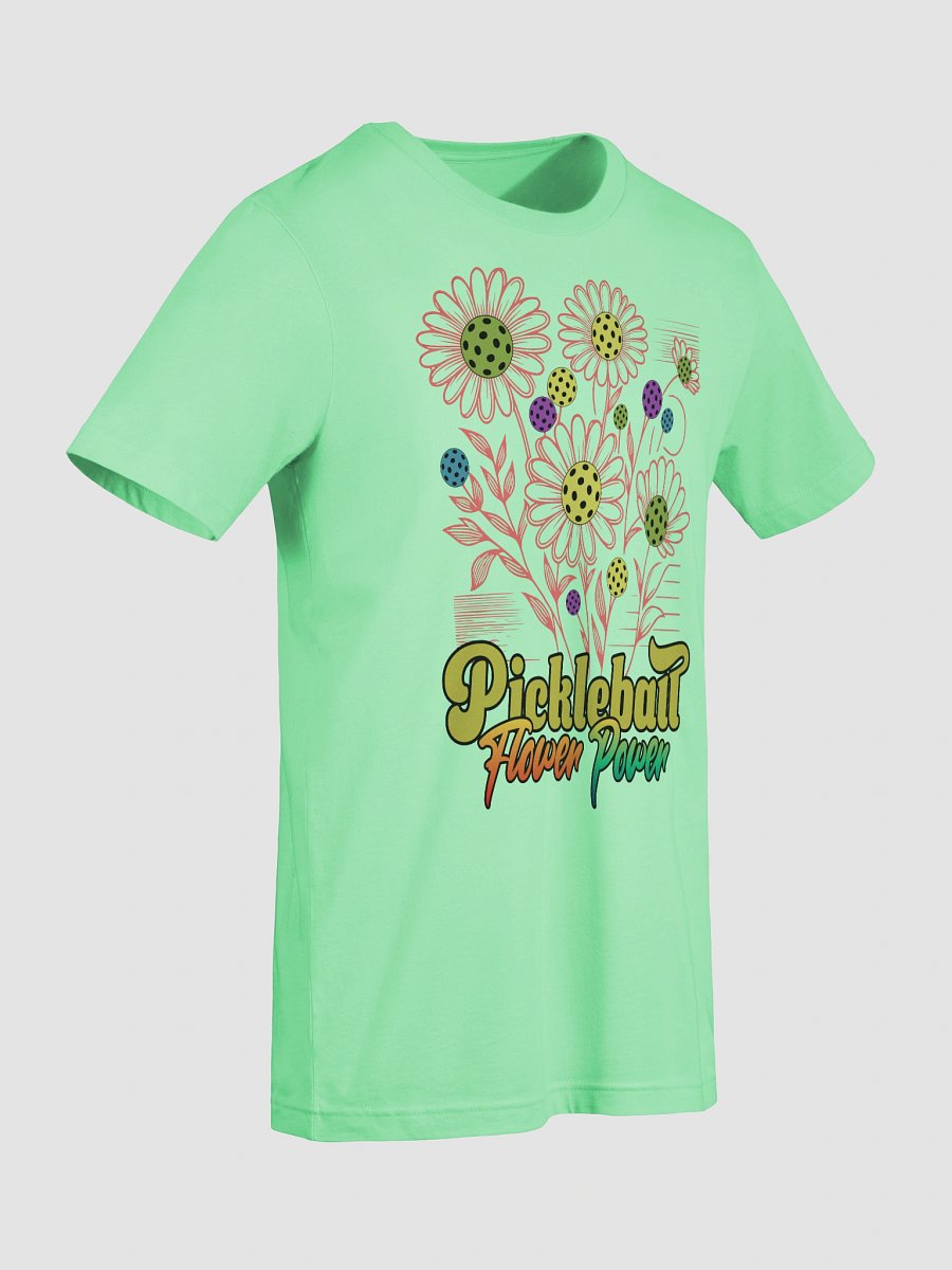 Pickleball Flower Power T-Shirt product image (30)