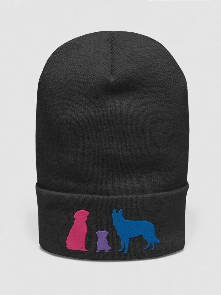 Bisexual Pride Dogs Beanie product image (1)
