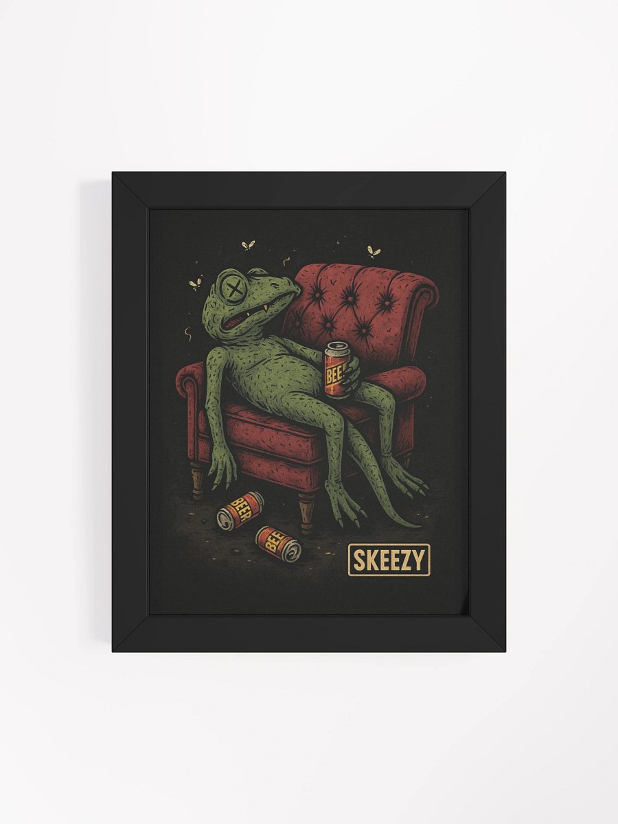 Passed Lizard Framed Poster product image (44)