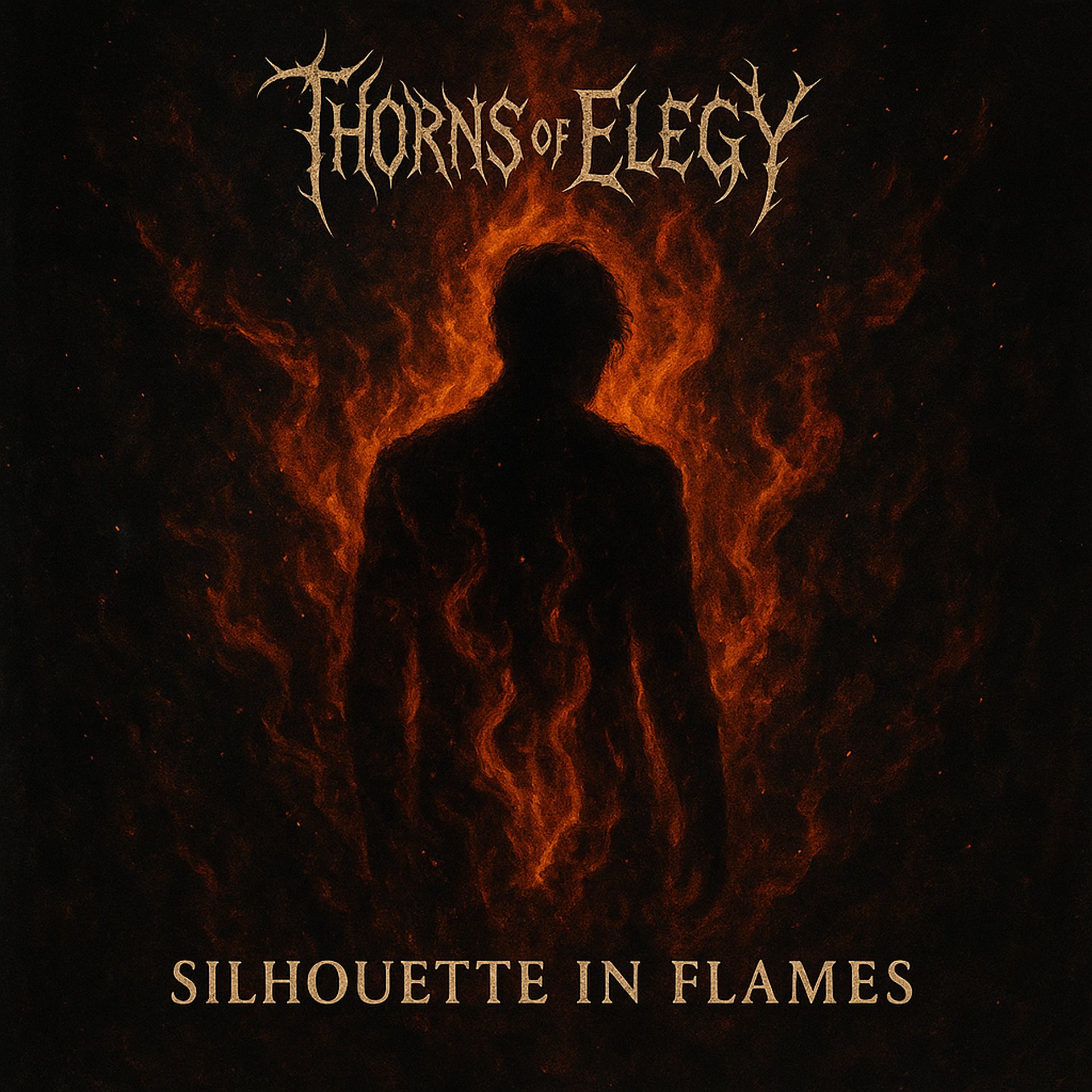 Thorns of Elegy – Silhouette in Flames (Digital Single) product image (1)
