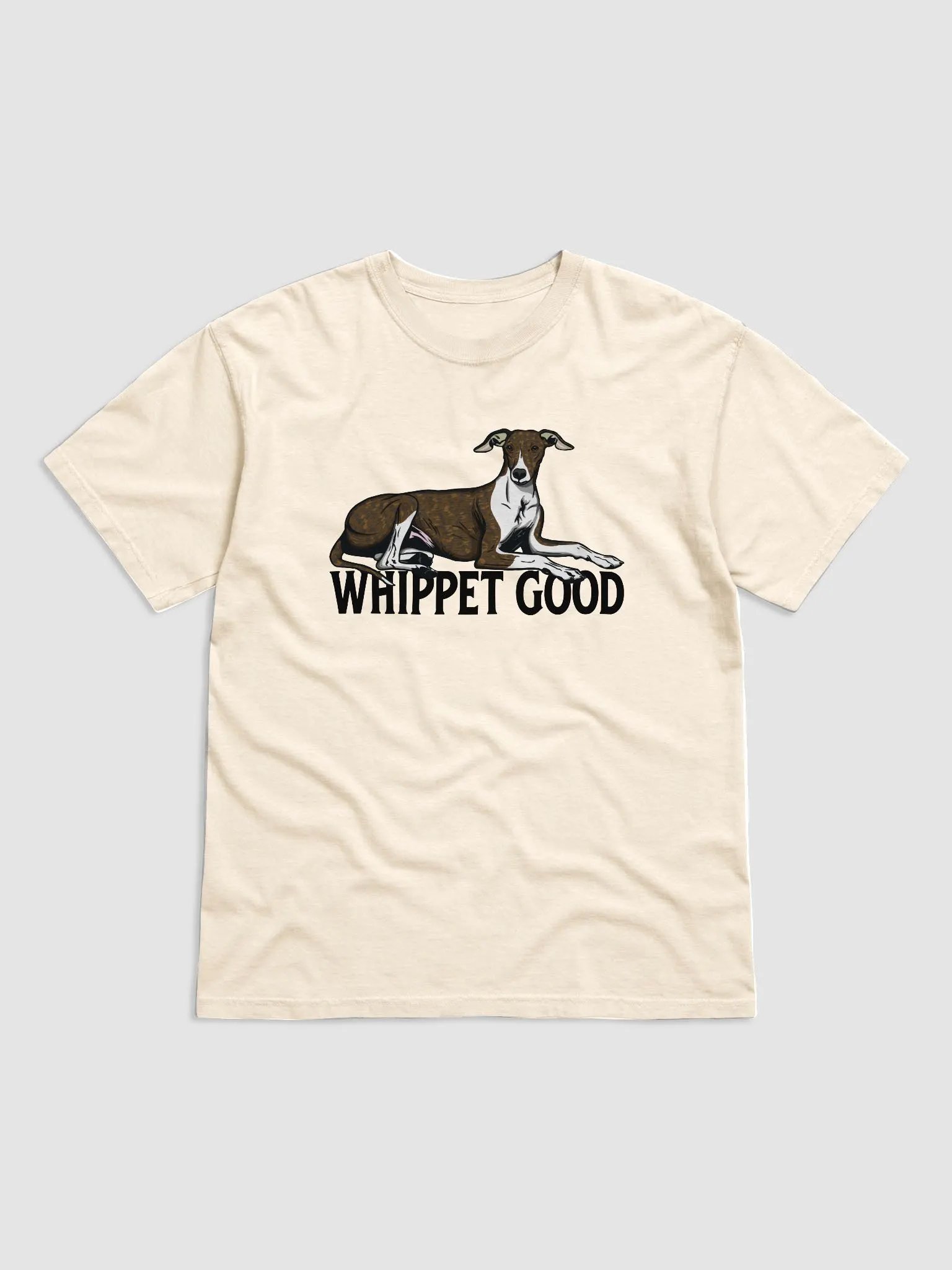 Whippet Good T-Shirt of a Whippet (Brindle) | Funny T-Shirt for Whippet Paw-rents product image (19)