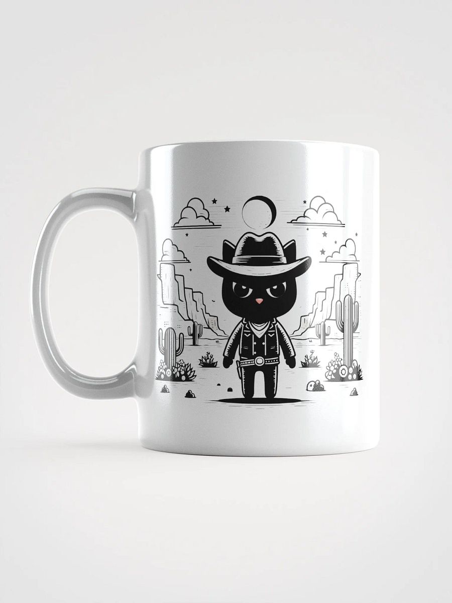 Cowboy Cat Silhouette Mug product image (6)