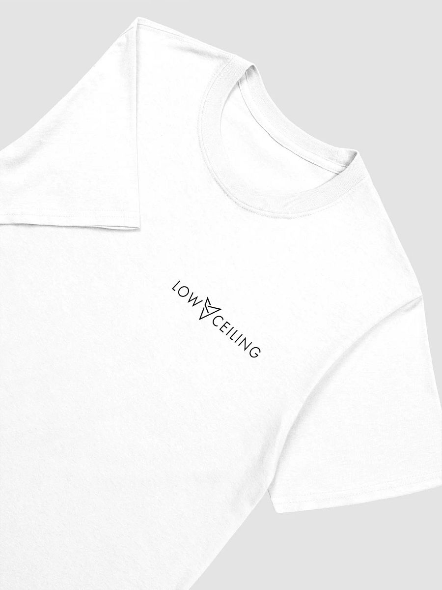 LOW CEILING WHITE T SHIRT [TEXT LOGO] product image (3)