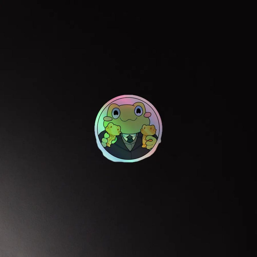 Croakitoad Croaki Awards Holographic Sticker product image (4)