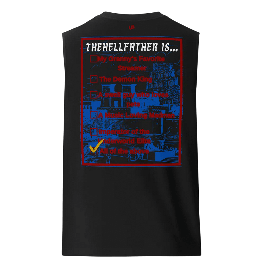 Retro Hellfather Muscle shirt product image (4)