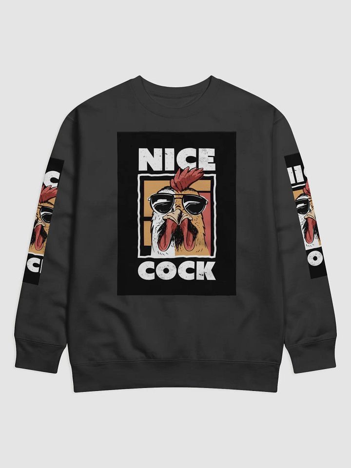 Nice Cock Cartoon Rooster Sweatshirt product image (1)