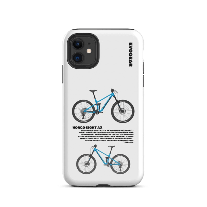 White Sight A3 iPhone Case product image (2)