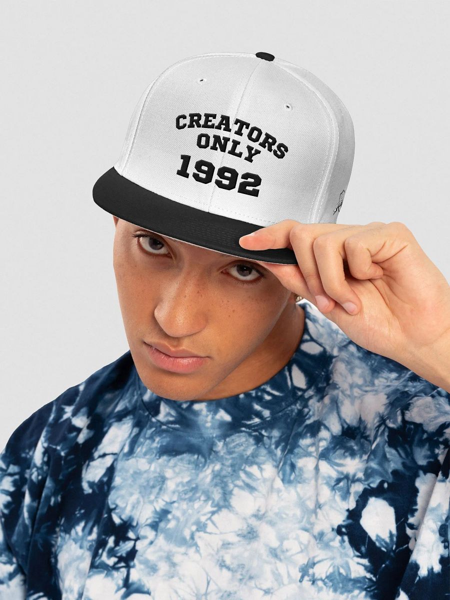 Creators Only Snapback product image (5)