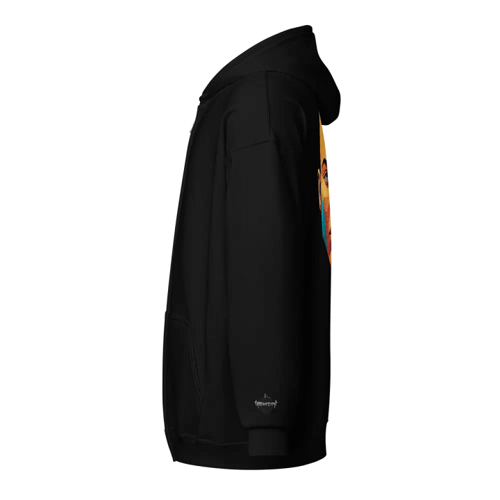 Geometric Symmetry Zip Hoodie product image (2)