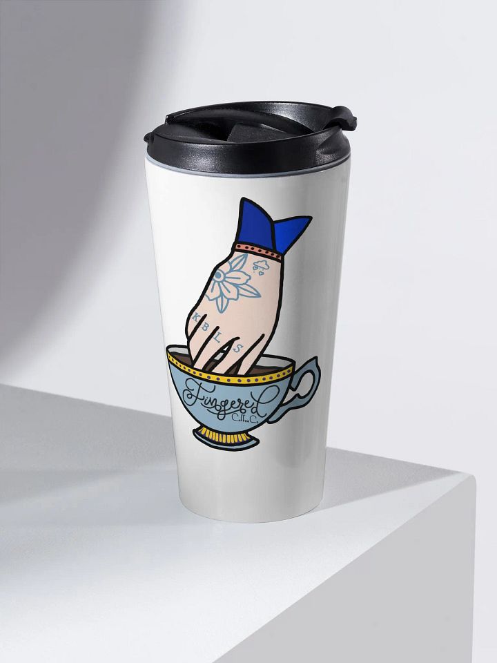Fingered Coffee Co. Stainless Steel Travel Mug product image (2)