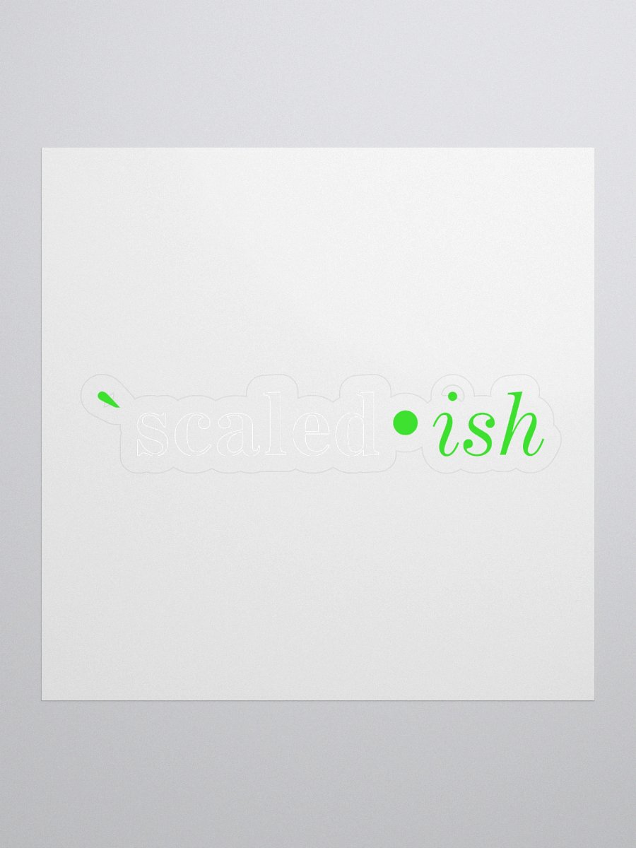 Scaledish Sticker product image (1)