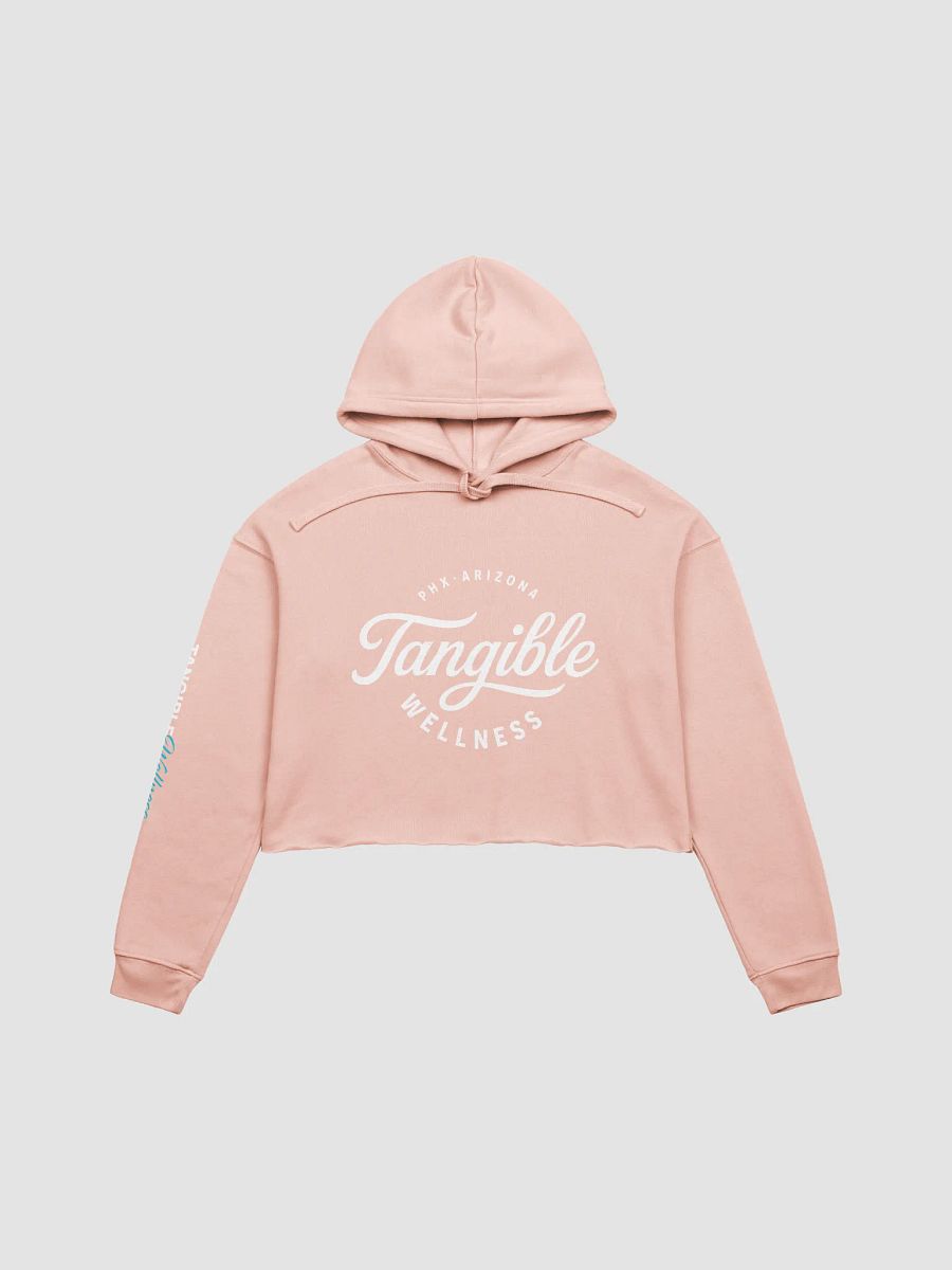Tangible Script Cropped Hoodie product image (1)