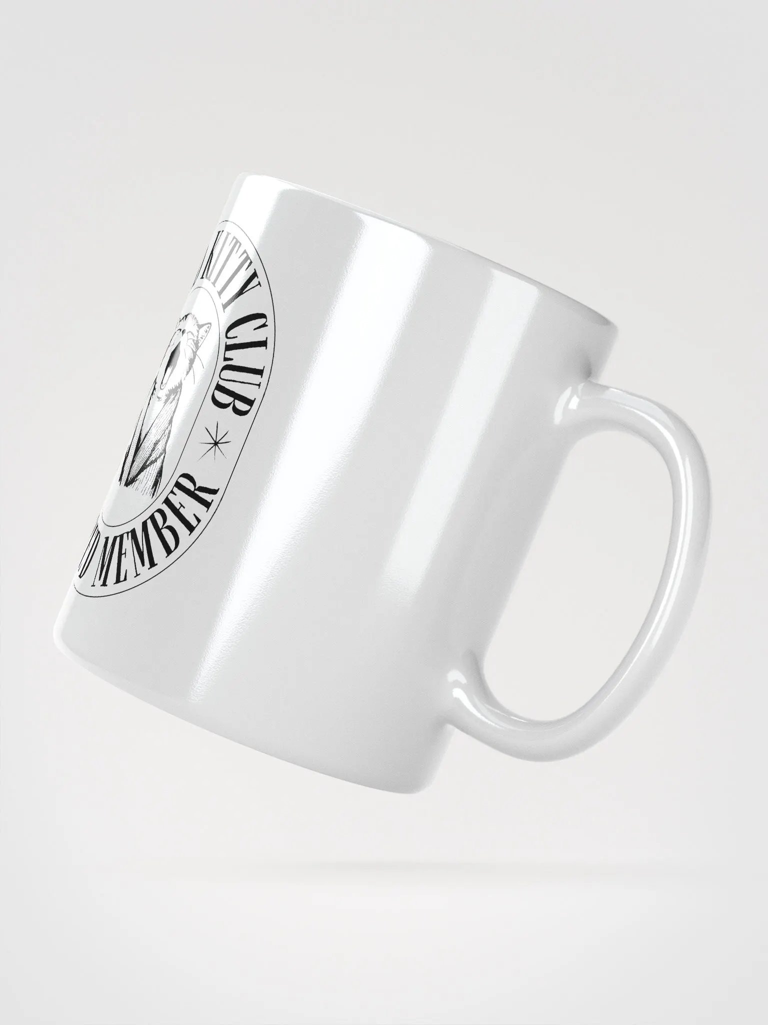 Spoiled Kitty Club White Glossy Mug product image (6)