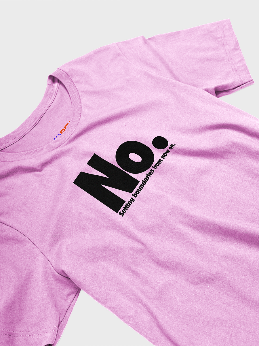 Setting Boundaries T-Shirt - Black Text product image (3)