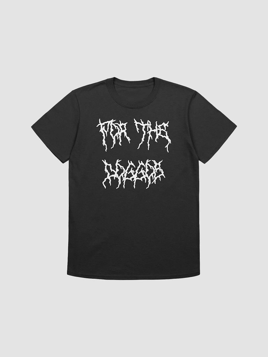 T-shirt - 'For the Doggos' (metal font) product image (3)