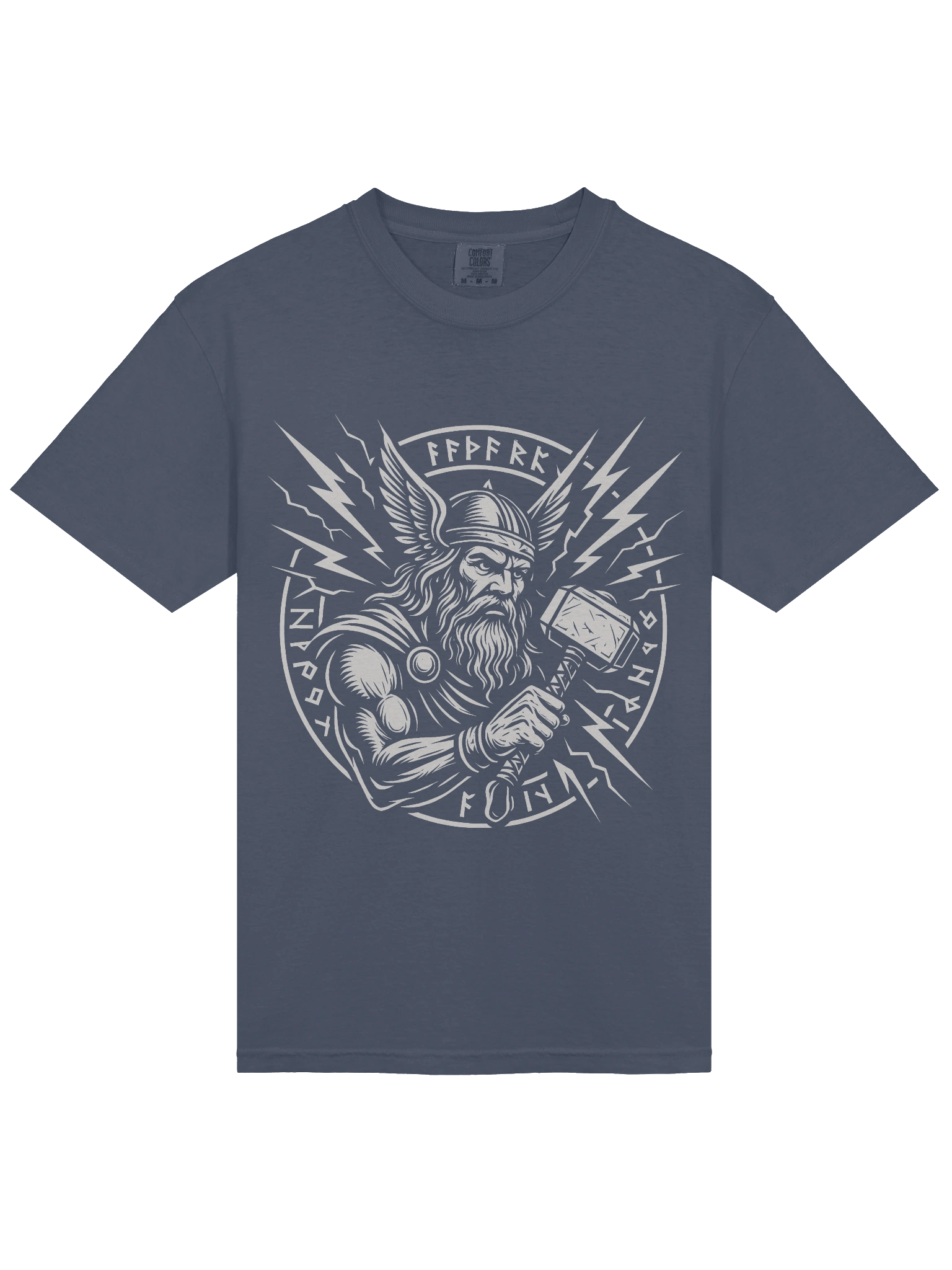Comfort Colors Garment-Dyed Heavyweight T-Shirt – Thor God of Thunder Viking Print product image (3)