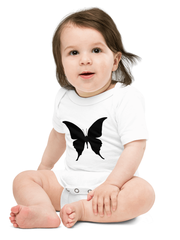 Butterfly - Baby Short Sleeve One Piece product image (11)