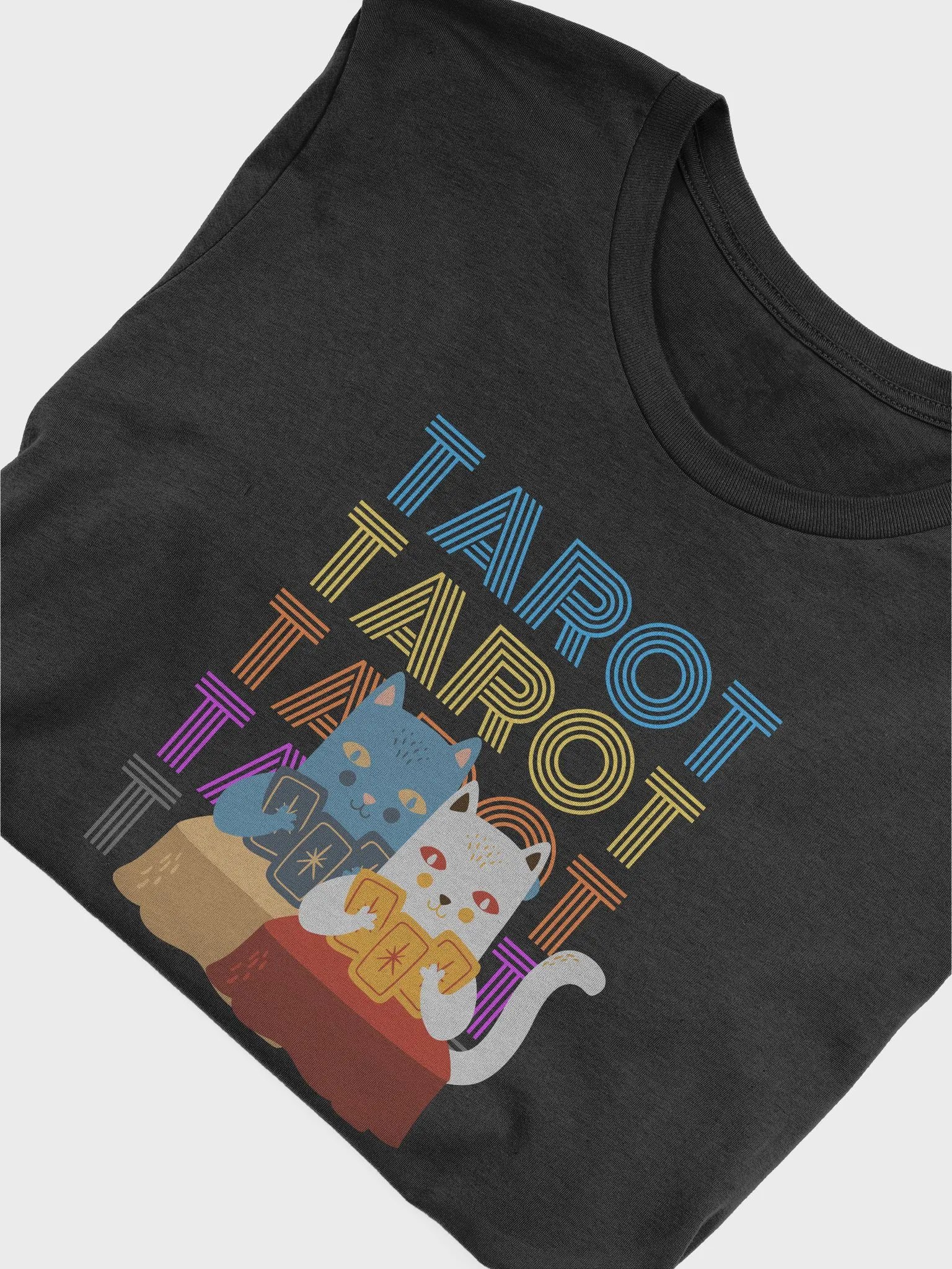 Tarot Tarot Tarot with CATS! - Unisex T-Shirt product image (3)