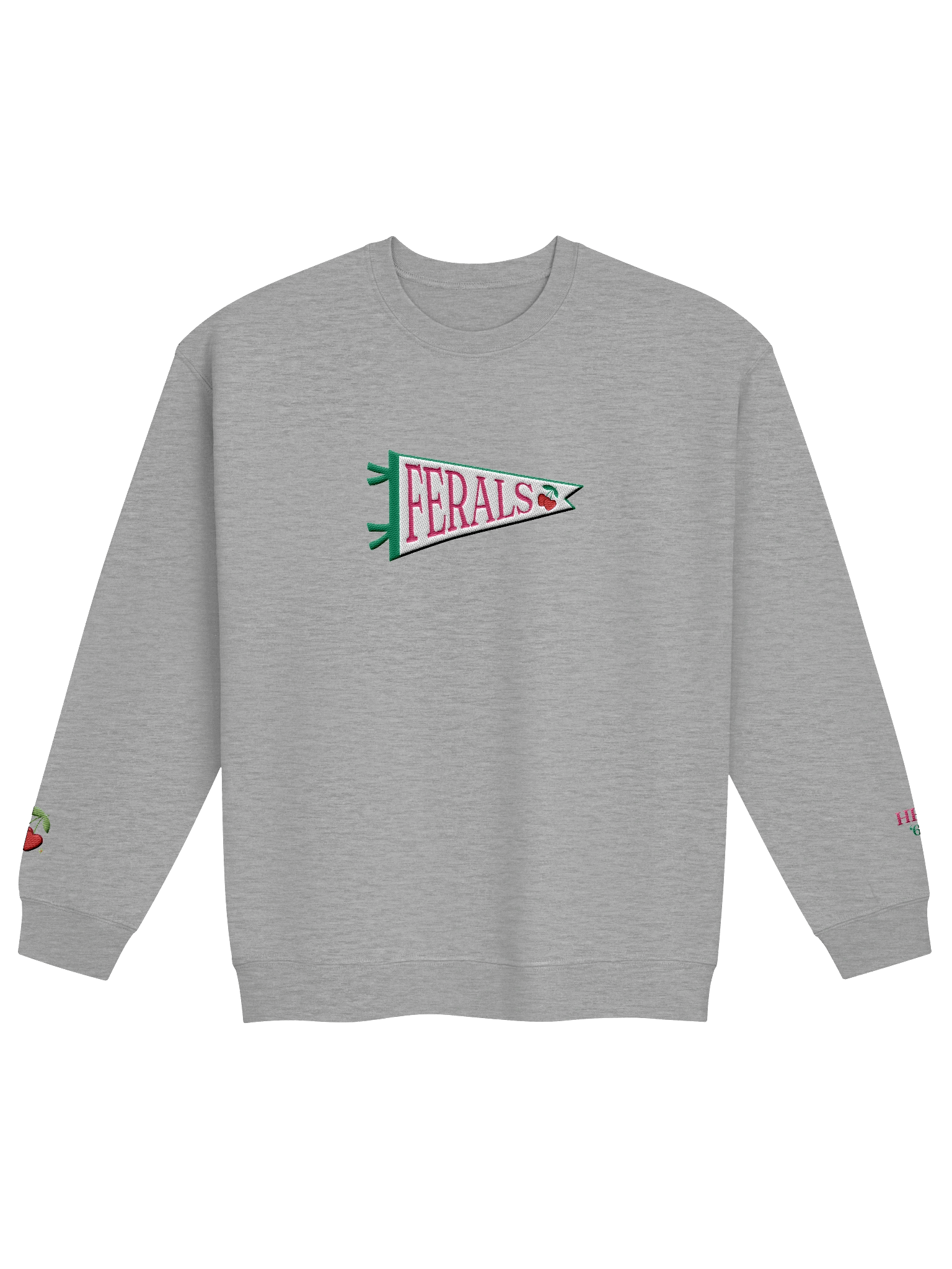 hhu ferals embroidered crewneck product image (1)