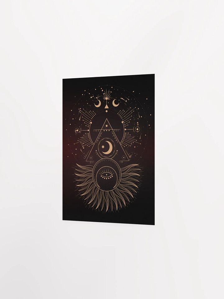 Celestial Geometry Poster product image (10)