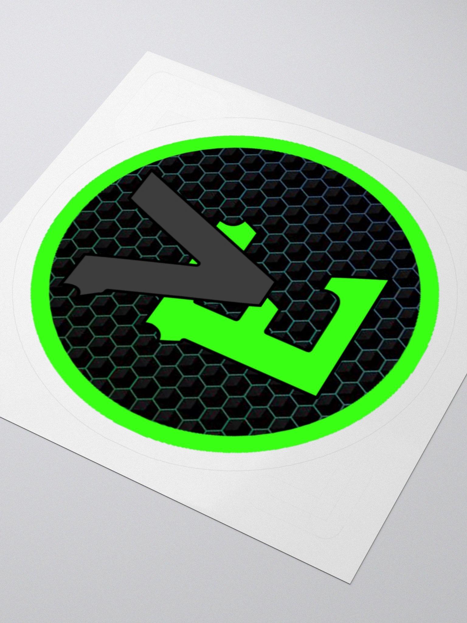 Kiss Cut Sticker VENT Circle Multi Carbon product image (3)