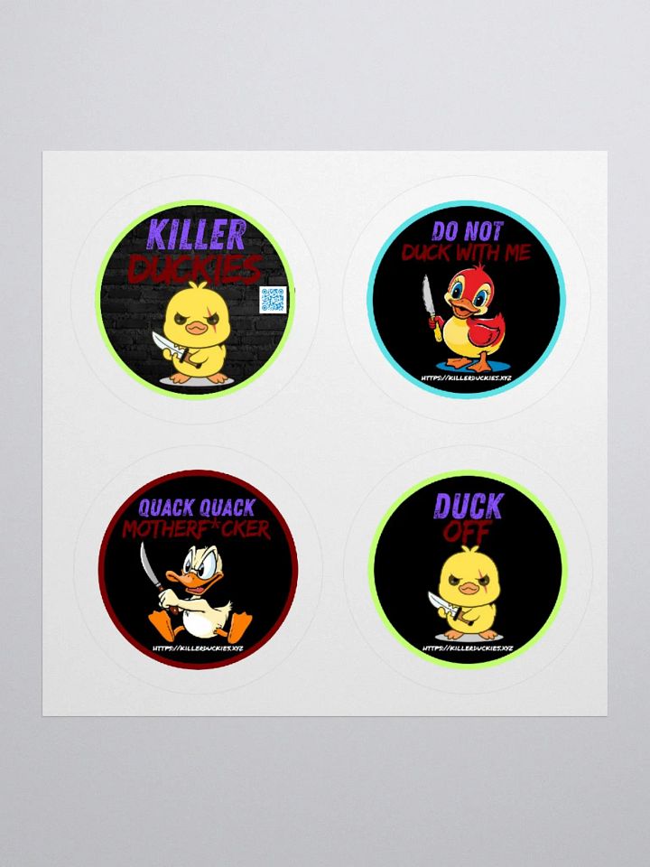 Killer Duckies Sticker Sheet product image (3)