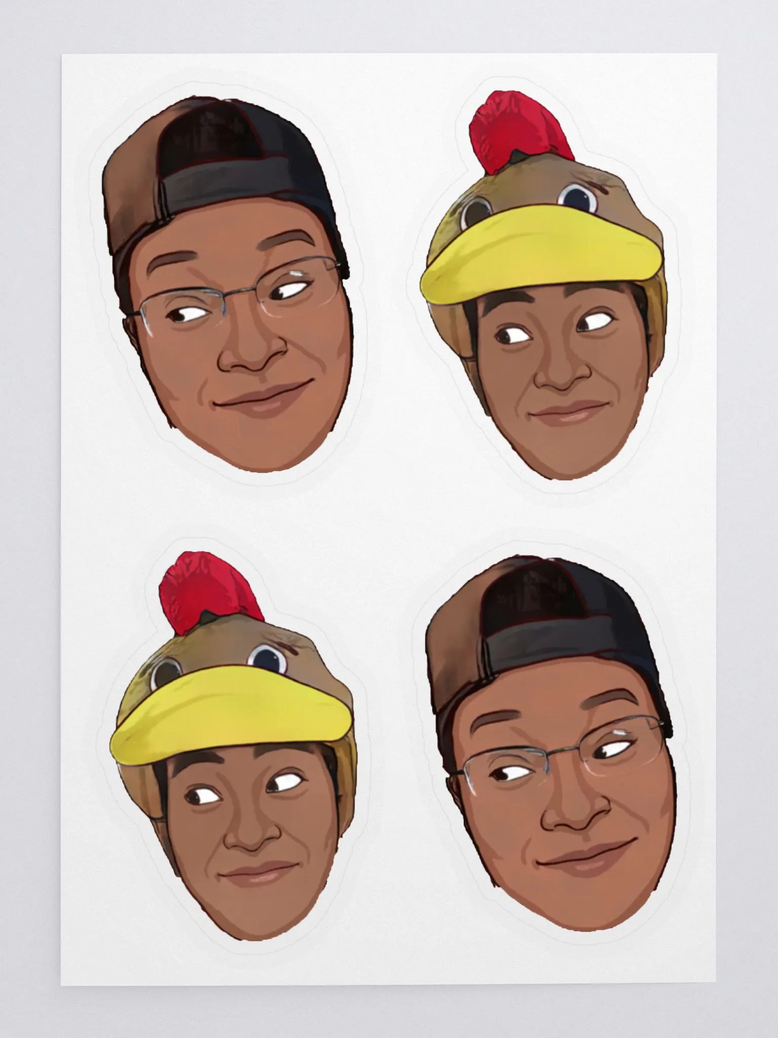 Face Sticker Sheet product image (2)